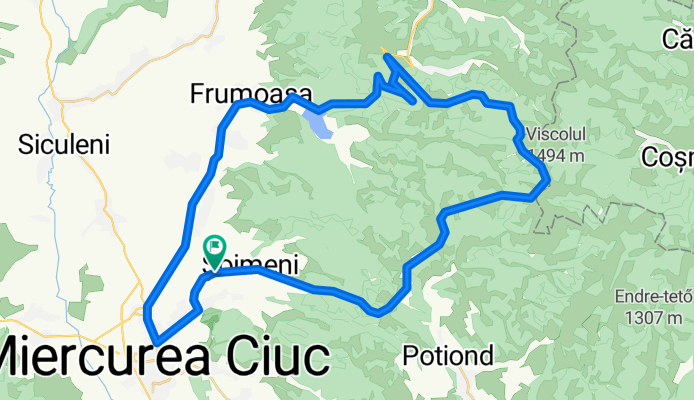 Csíkpálfalva - Csíki Havasok - Csíkpálfalva CLONED FROM ROUTE 455213