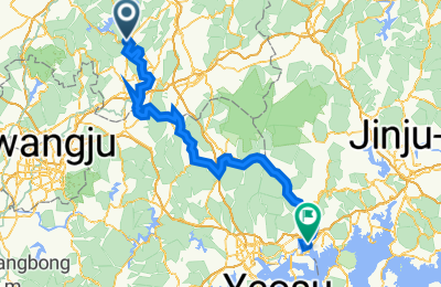 Route in der Bikemap App öffnen