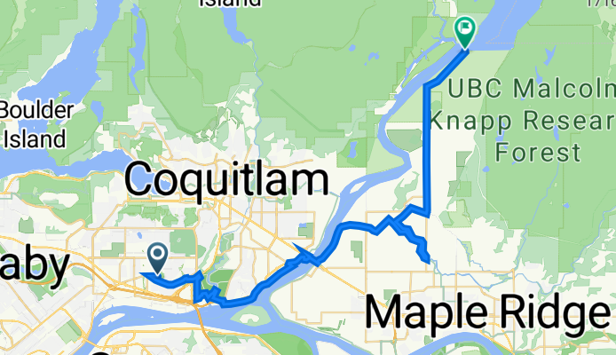 home to Pitt lake