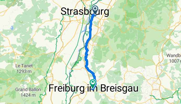 Landstraße 8A, Kehl nach West, Freiburg im Breisgau