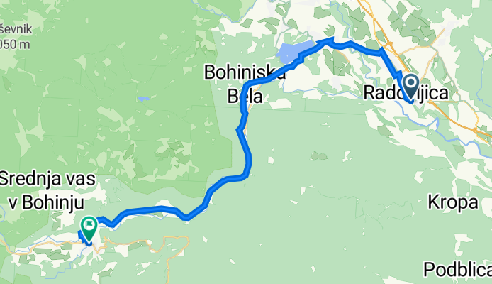Da Linhartov trg 21 a Triglavska cesta 21