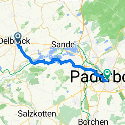 Schlaunstraße 4, Delbrück nach Rosenstraße 29, Paderborn
