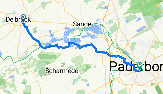 Schlaunstraße 4, Delbrück nach Rosenstraße 29, Paderborn