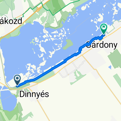 7-es Főút, Pákozd to Pisztráng utca 18., Gárdony