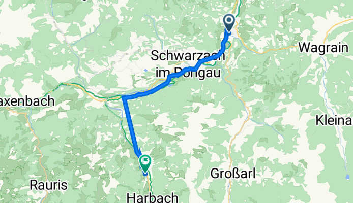 Hauptstraße 89, St. Johann nach Bahnhofstraße 10, Dorfgastein