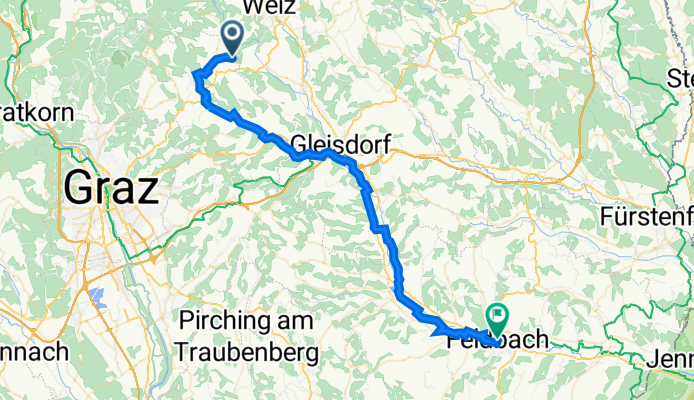 Ebenholzstraße 5a, Gschwendt nach Hauptplatz 30, Feldbach