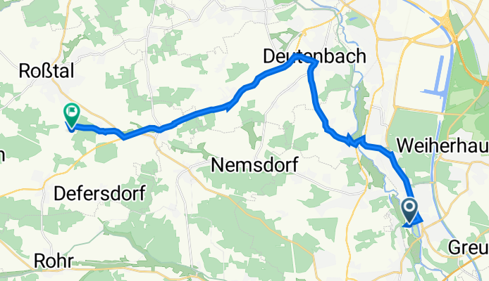 Ellwanger Straße 7, Nürnberg nach Wimpashof 2, Roßtal