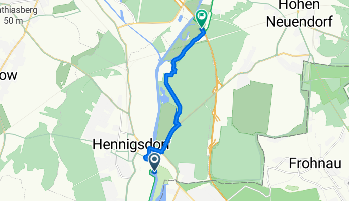Hennigsdorf nach Der 66-Seen-Wanderweg, Hennigsdorf