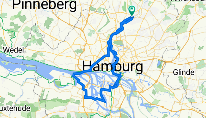 Alte Landstraße 151, Hamburg nach Alte Landstraße 151A, Hamburg