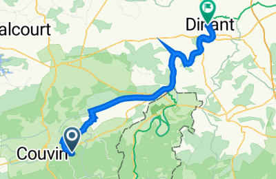 Route in der Bikemap App öffnen