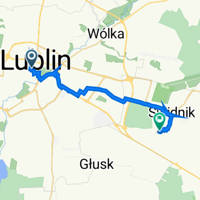 Lubartowska 1, Lublin do Klonowa 71, Świdnik