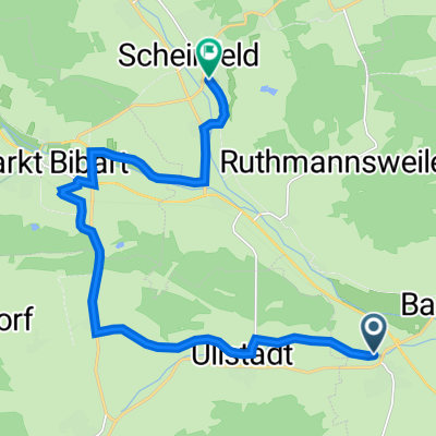 Langenfeld nach Hohlweiler Mühlweg 28, Scheinfeld