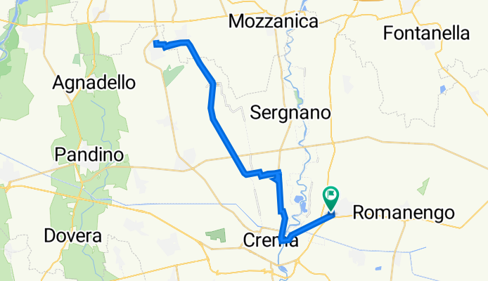 Via Maddalena di Canossa 15–21, Offanengo a Via Maddalena di Canossa 19, Offanengo