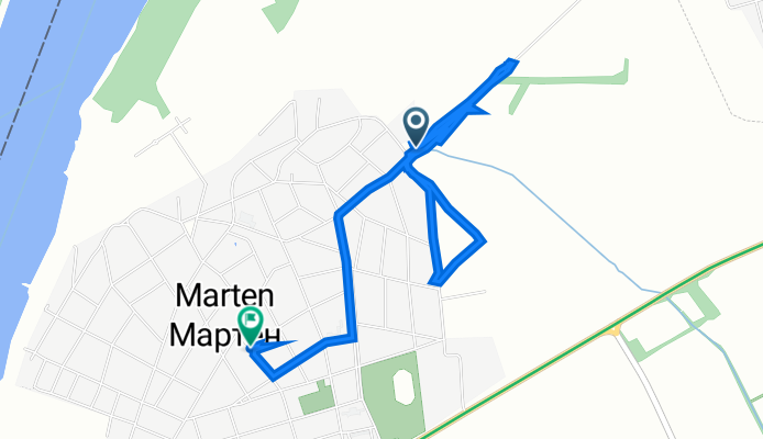 Cherno more, Marten to Ivan Vazov, Marten