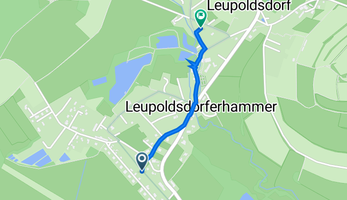 Gartenstraße 11, Tröstau nach Waffenhammerweg 5, Tröstau