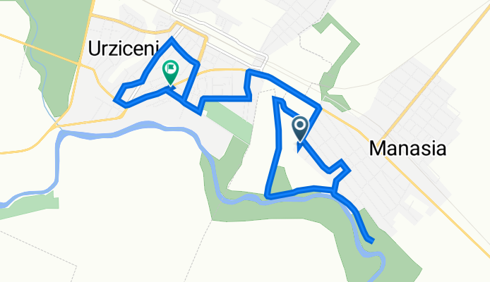 Strada Orizont, Manasia to Calea București, nr. 58, Urziceni
