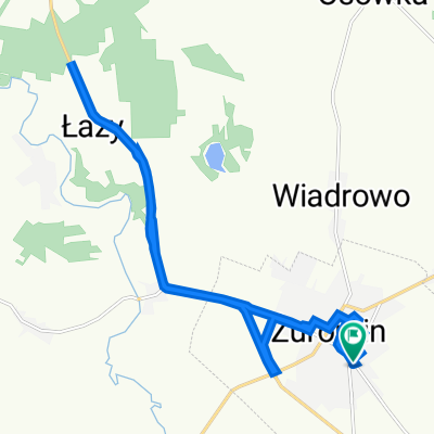 Olszewska 10, Żuromin do Olszewska 8, Żuromin