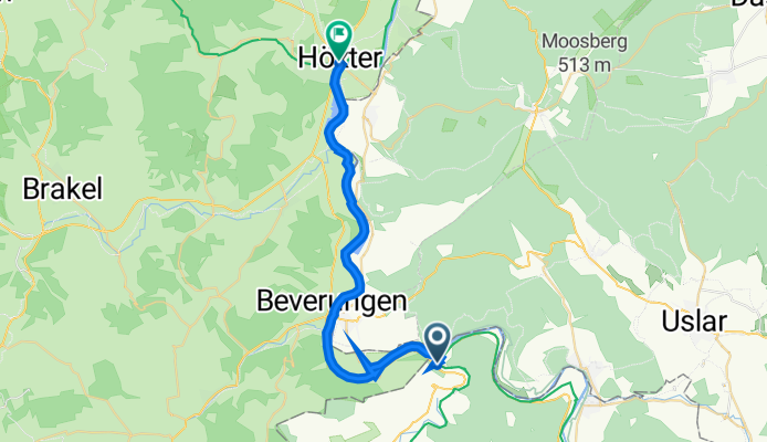 Carlstraße 15, Bad Karlshafen nach Marktstraße 1, Höxter