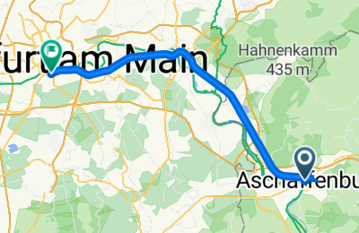 Route in der Bikemap App öffnen