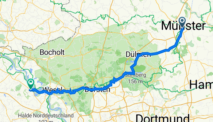 Römer‑Lippe - Xanten - Munster