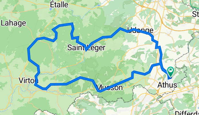 Messancy-Virton-Messancy 73km 800HM