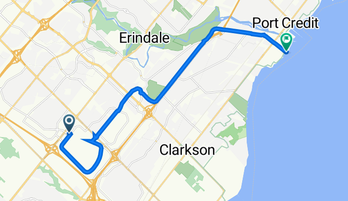 Winston Park, Oakville to Great Lakes Waterfront Tr, Mississauga