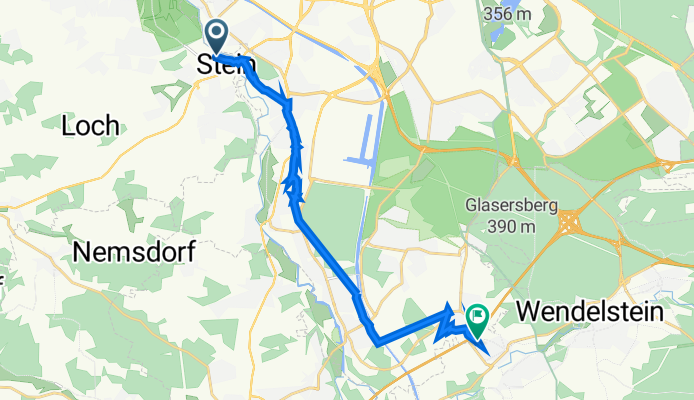 Schützenstraße 6, Stein nach Heinrich-Wich-Straße 7, Wendelstein