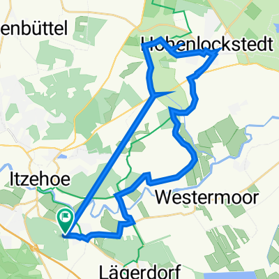 Lütt Moor 40, Münsterdorf nach Lütt Moor 42, Münsterdorf