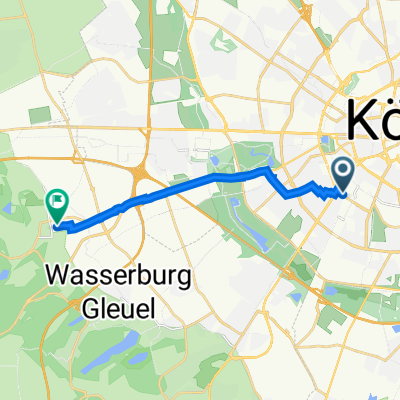 Weißhausstraße 9, Köln nach Alte Straße 106, Frechen