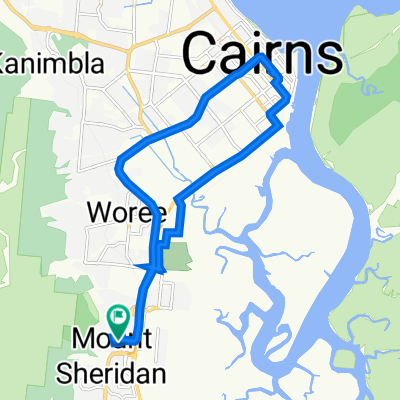 13 Monsoon Tce, Mount Sheridan to 13 Monsoon Tce, Mount Sheridan