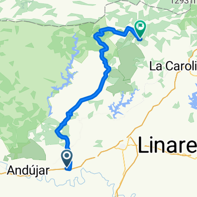 Andujar, los Escoriales y Vereda de la Plata hasta el Centenillo CLONED FROM ROUTE 1319274