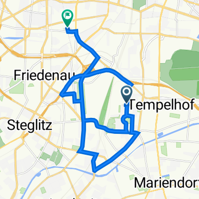 Alboinstraße 56, Berlin nach Wartburgstraße 21, Berlin
