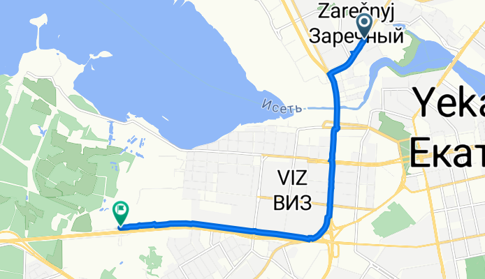 Recovered Route