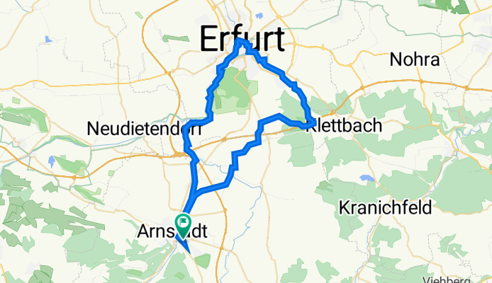Nikolaus-Kopernikus-Weg 21, Arnstadt nach Nikolaus-Kopernikus-Weg 21, Arnstadt
