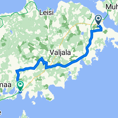 Matsi, Metsara to Kuressaare lossipark