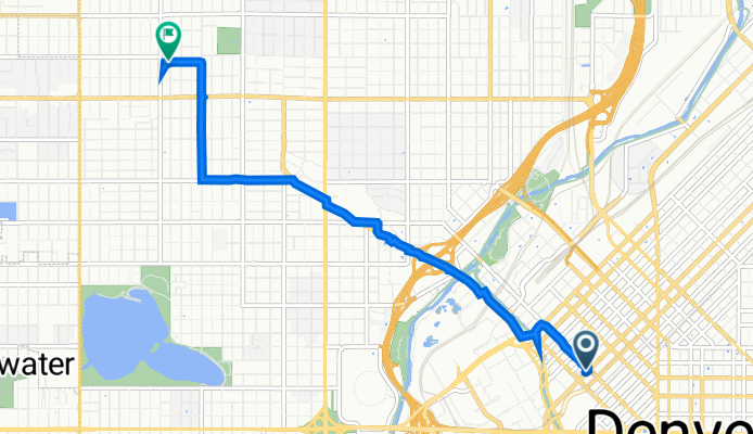 910 15th St, Denver to 4049 Stuart St, Denver