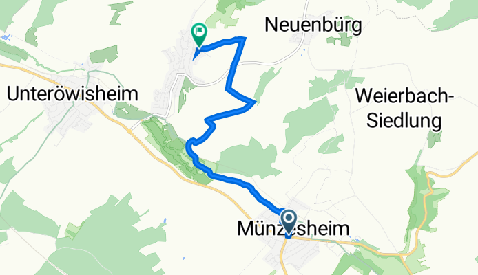 Eppinger Straße 1A, Kraichtal nach Hochstraße 1, Kraichtal