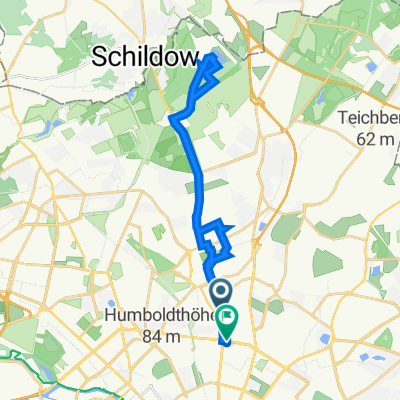 Berliner Straße 97–99, Berlin nach Wisbyer Straße 4, Berlin