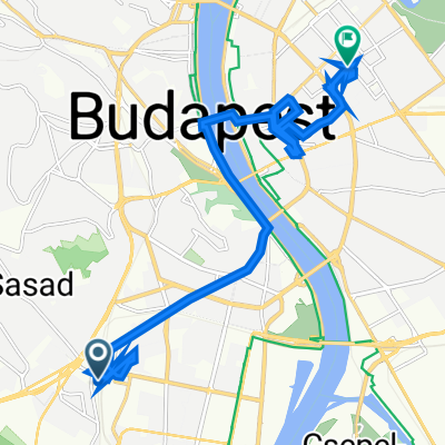 XI. kerület, Budapest to Király utca 96., Budapest