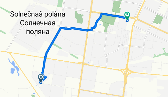 проспект Энергетиков, 20, Барнаул до улица Антона Петрова, 219В, Барнаул