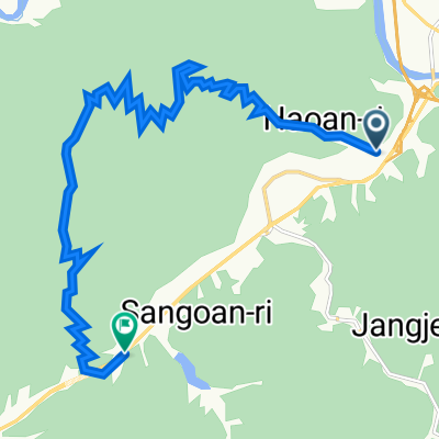 홍천며느리고개임도