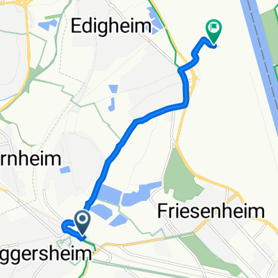 Prälat-Caire-Straße 18, Ludwigshafen am Rhein nach Oststraße, Ludwigshafen am Rhein
