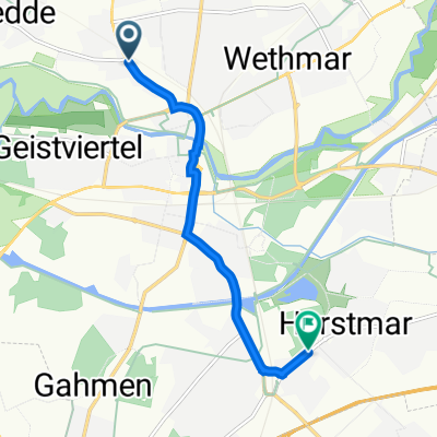 Borker Straße 89, Lünen nach Preußenstraße 56A, Lünen