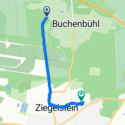 Ehrenbürgweg, Nürnberg nach Hofer Straße 8A, Nürnberg