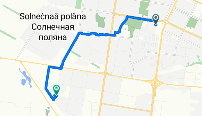 улица Антона Петрова, 219В, Барнаул до проспект Энергетиков, 20, Барнаул