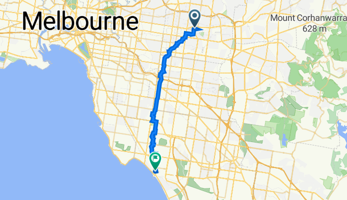 41 Railway Rd, Blackburn to 3A Lewis St, Mordialloc