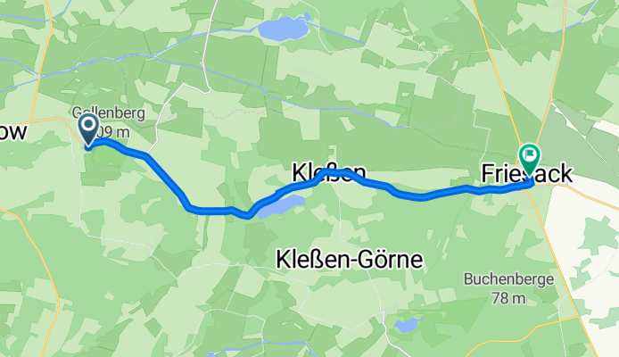 Stölln, Gollenberg nach Berliner Straße 12, Friesack