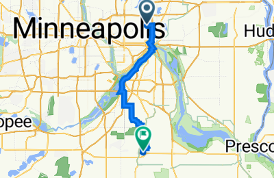 Route in der Bikemap App öffnen