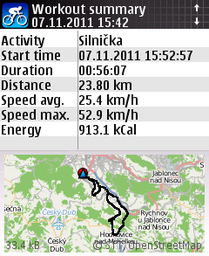 Destacado 1 en la ruta de Bikemap "7.11.2011 D. Most - Záskalí"
