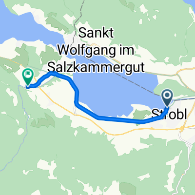 Bürglstraße 116, Strobl am Wolfgangsee to Seestraße 2, St. Gilgen